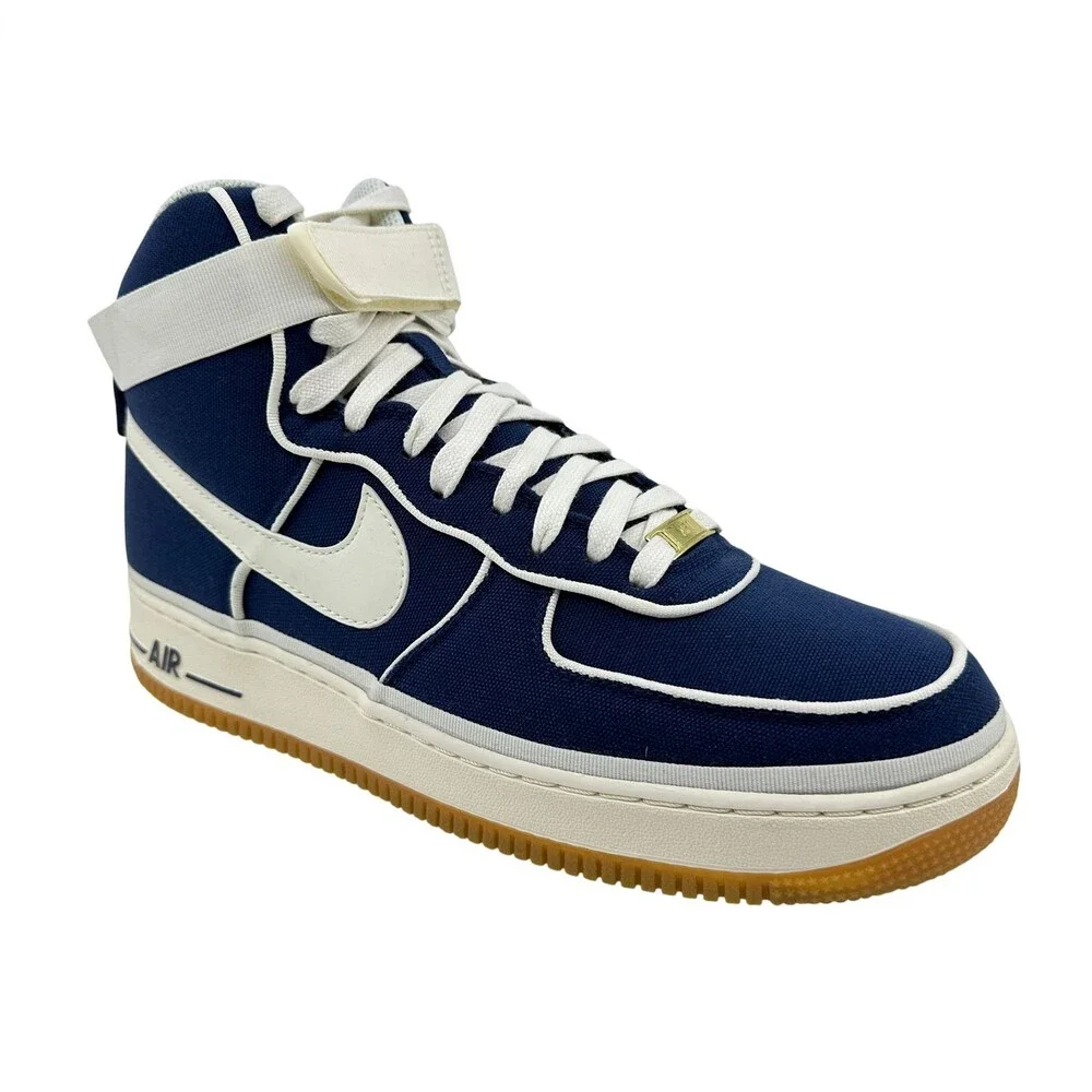 Nike Air Force 1 High '07 LV8 Binary Blue Black Mens Size 11.5 Athletic Sneaker